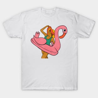 Summer Break Flamingo T-Shirt
